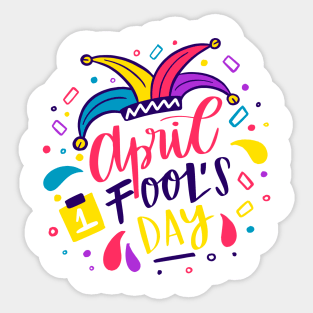 April Fool's Day Sticker